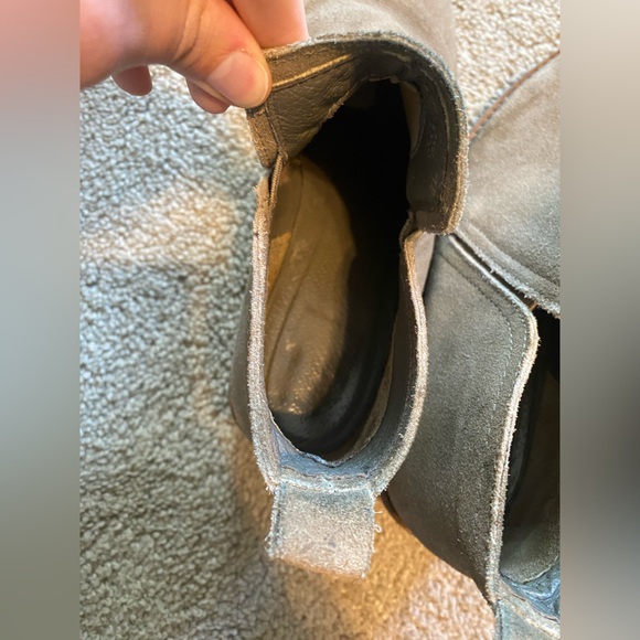 Leather Ankle Boots Made in Brazil Taupe 8 1/2 - Picture 15 of 16